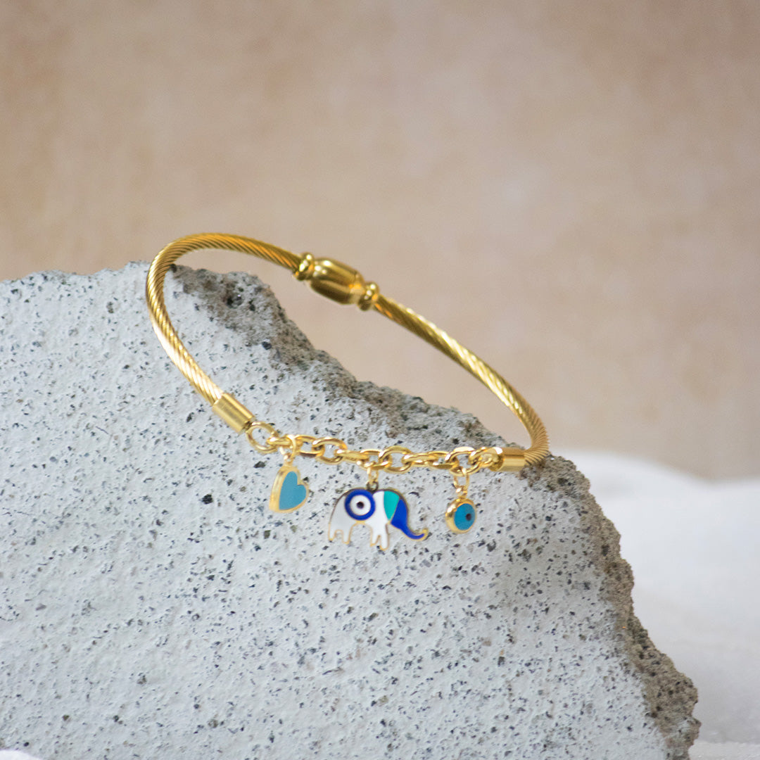 Enchanted Elephant Charm Bracelet