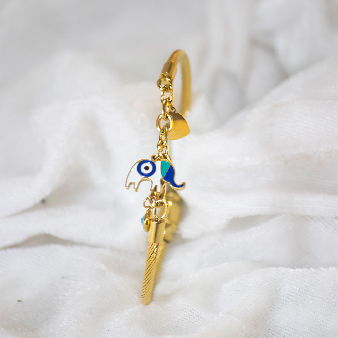 Enchanted Elephant Charm Bracelet
