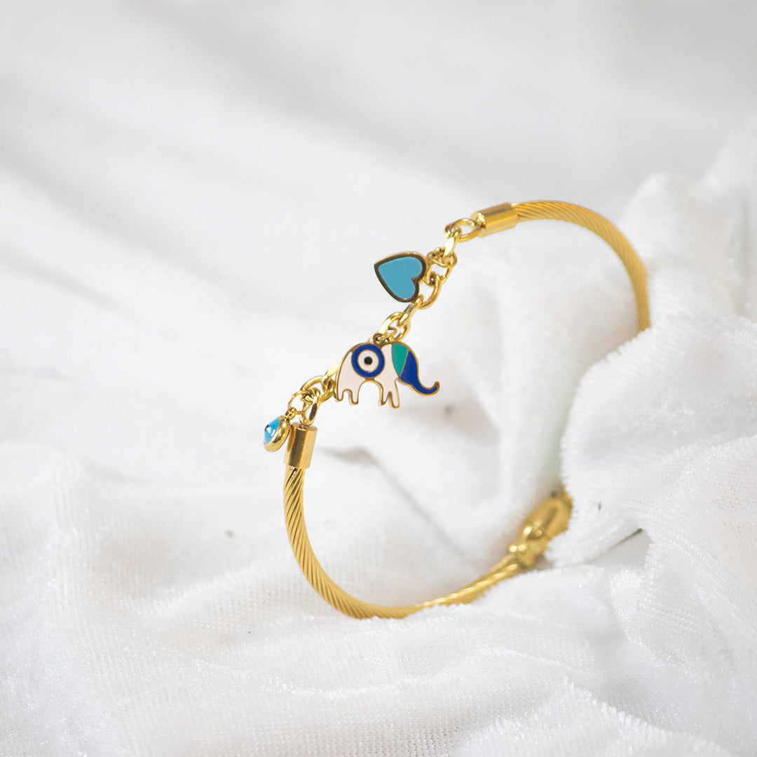 Enchanted Elephant Charm Bracelet