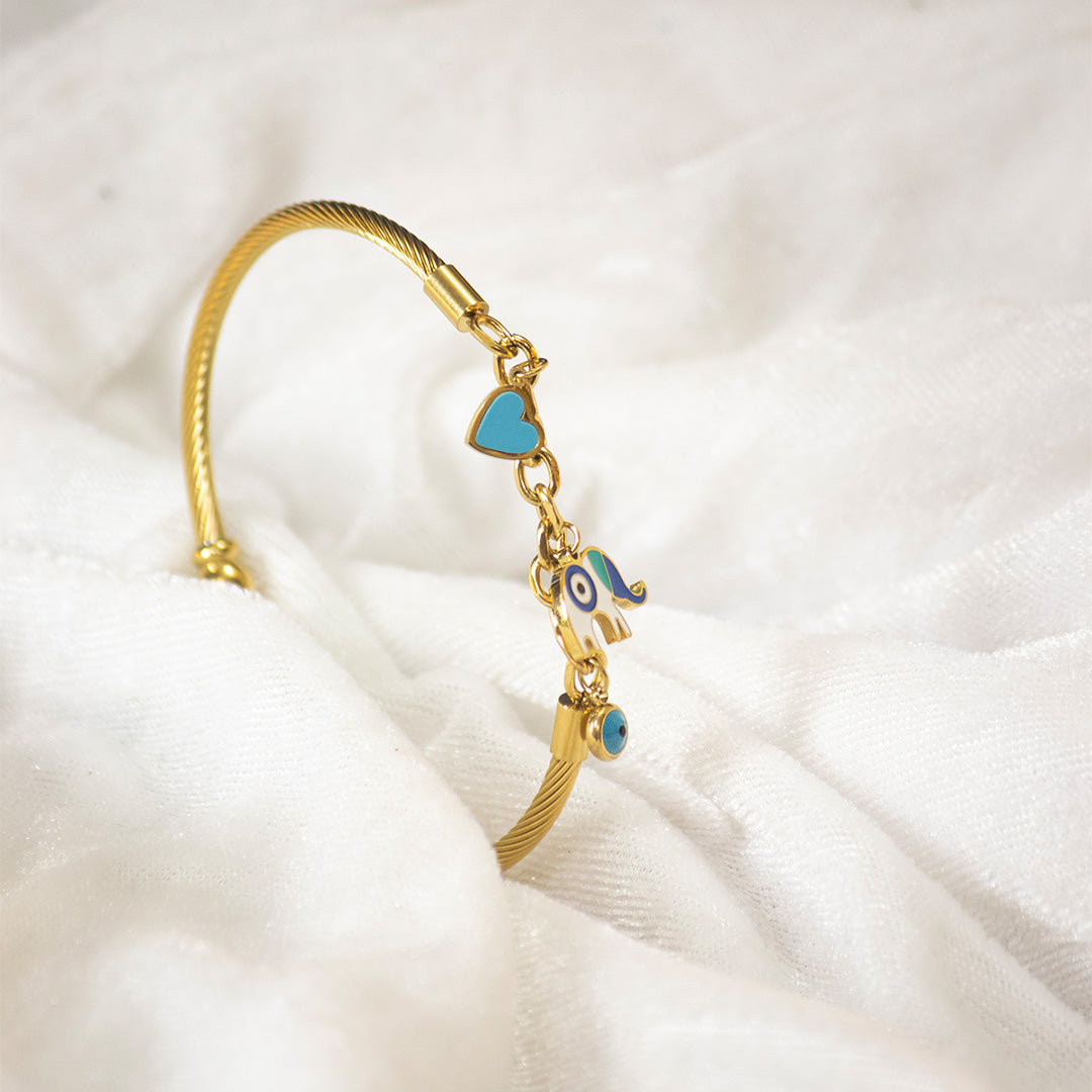 Enchanted Elephant Charm Bracelet