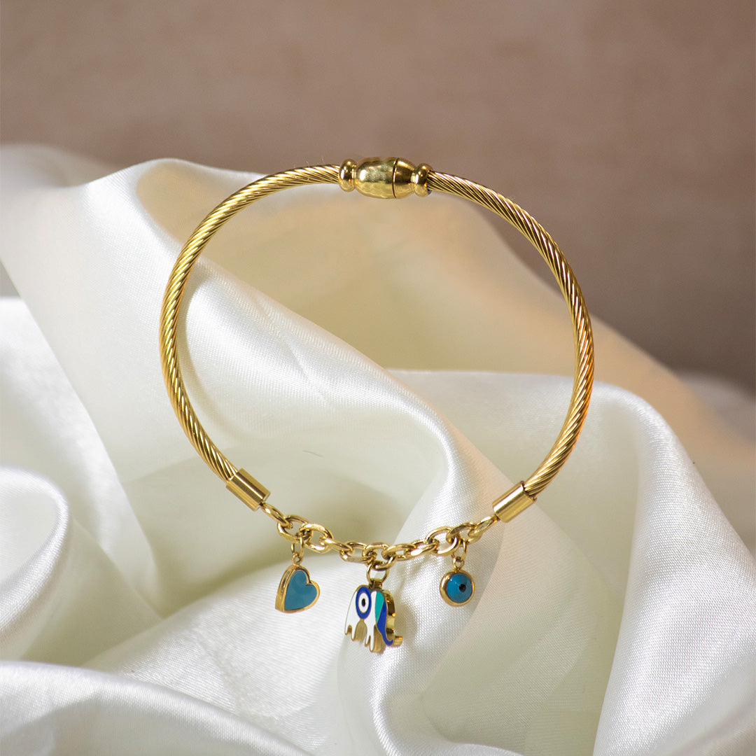 Enchanted Elephant Charm Bracelet