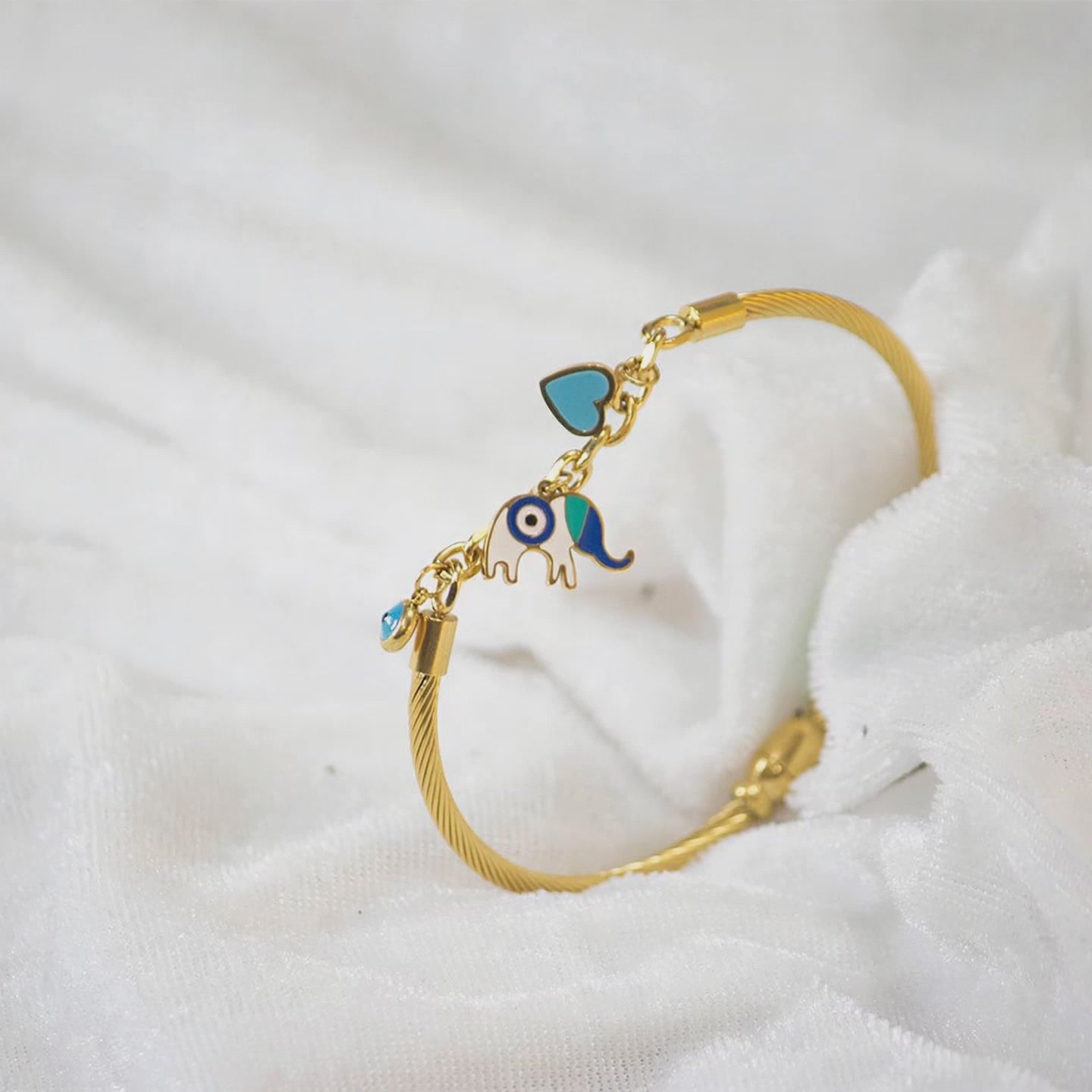 Enchanted Elephant Charm Bracelet