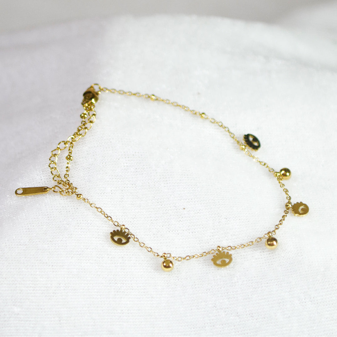 Evil Eye Charm Anklet