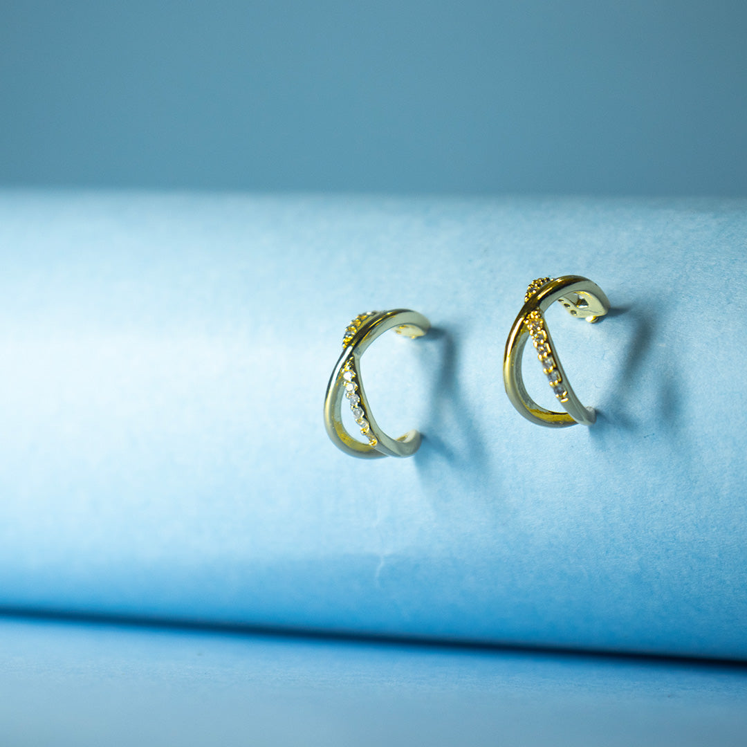 Twist Luxe Hoops