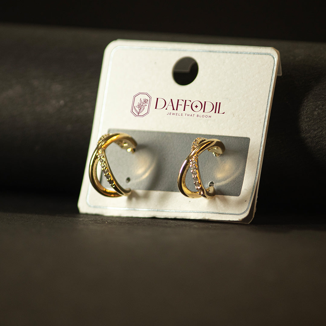 Twist Luxe Hoops