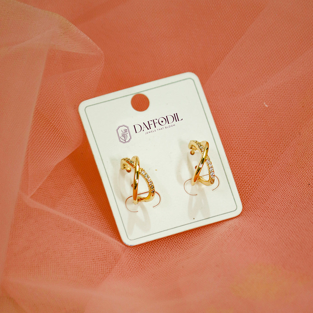Twist Luxe Hoops