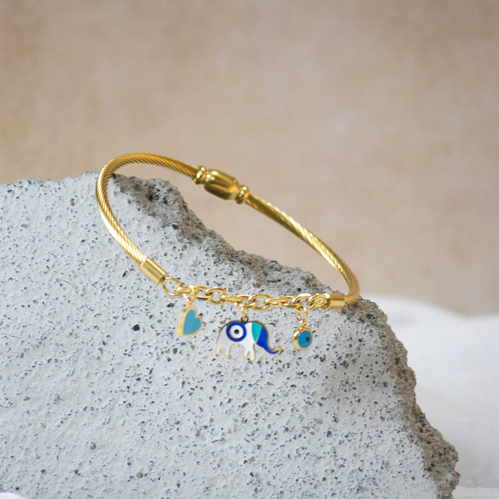 Enchanted Elephant Charm Bracelet