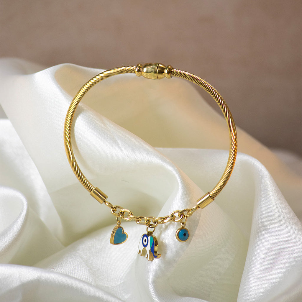 Enchanted Elephant Charm Bracelet